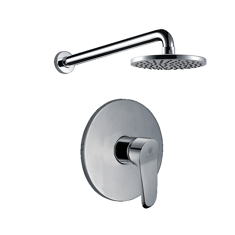 Parma Wall Mount Bathroom Rain Shower Set